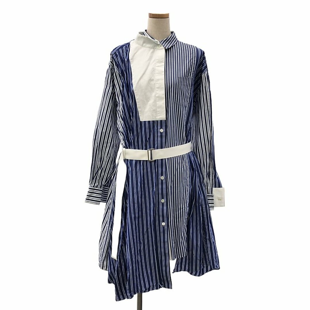 sacai - sacai / サカイ | マルチストライプ ロングシャツワンピース