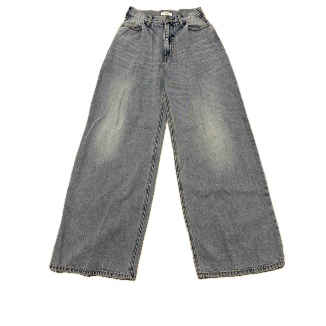 CLANE - 広瀬すず×CLANE TUCK WIDE DENIM PANTS アイスブルーの通販 by