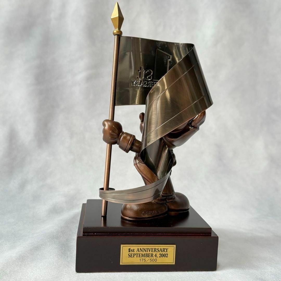 ミッキーマウス - 希少☆東京ディズニーシー 1周年記念 ブロンズ像