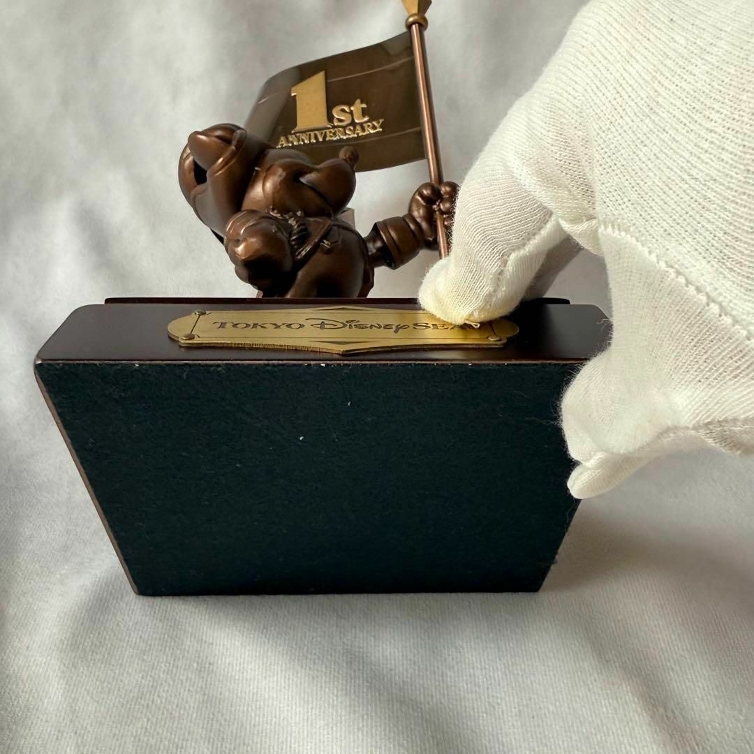 ミッキーマウス - 希少☆東京ディズニーシー 1周年記念 ブロンズ像