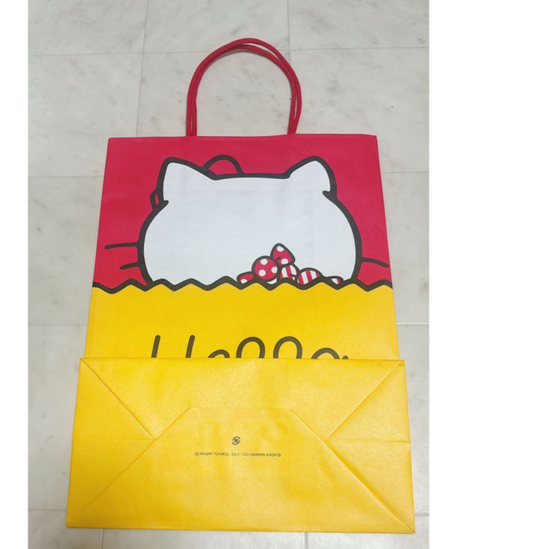 ハローキティ - ハローキティ展 会場限定 紙袋の通販 by りー's shop