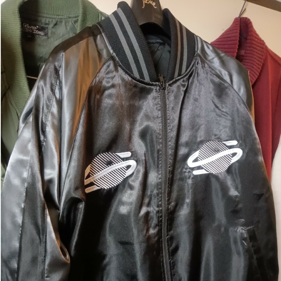 希少 最安 未使用 ドン・キホーテ限定 セガサターン 刺繍スカジャン