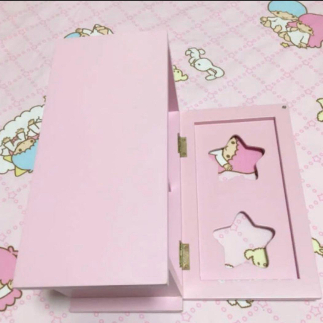 リトルツインスターズ - 【おまけ付】キキララ 棚 家具 たな 小物入れ