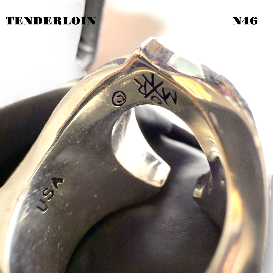 TENDERLOIN - 人気品！ TENDERLOIN ホース シュー リング ダイヤ