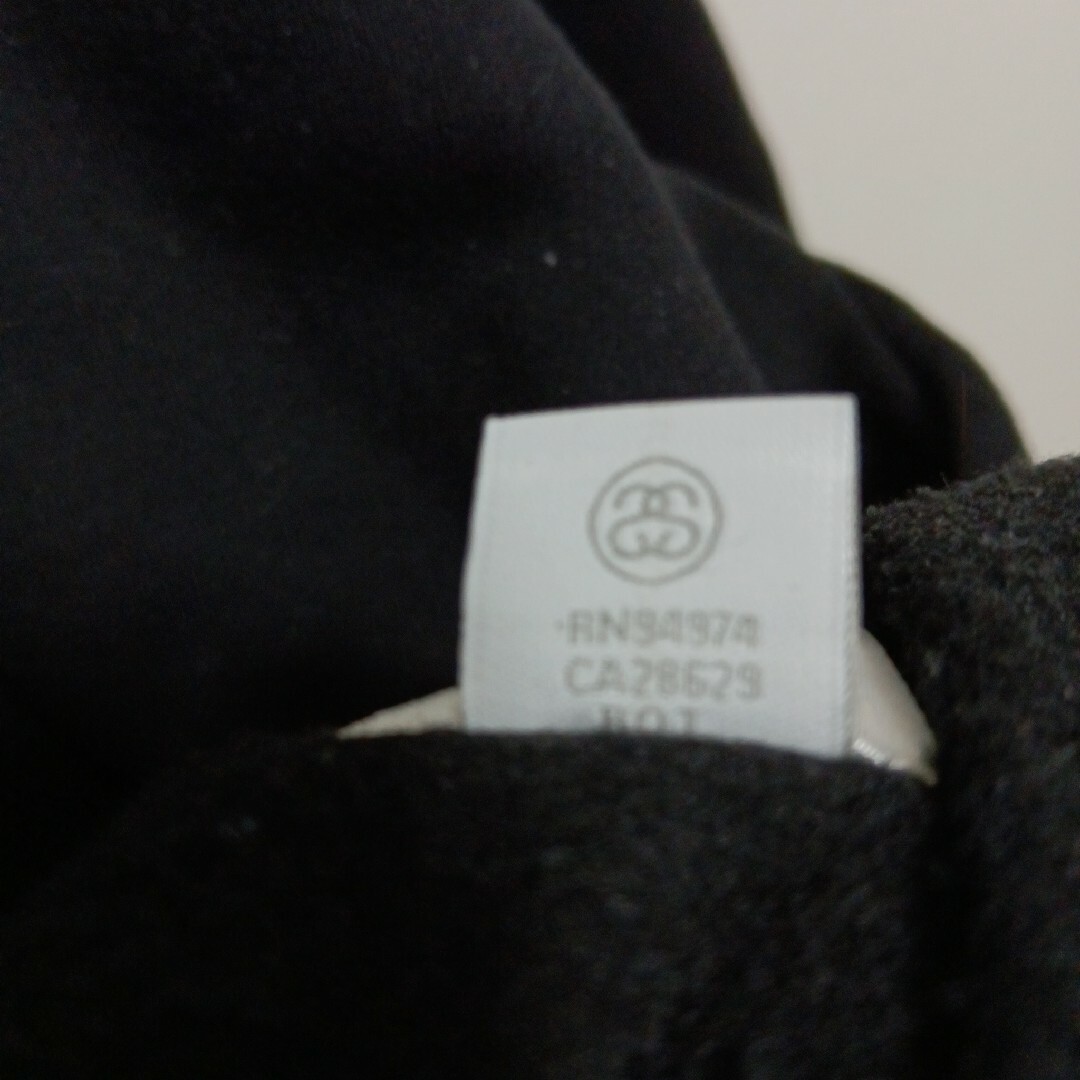 STUSSY - STUSSY ステューシー パーカー センター刺繍ロゴ XL ショーン