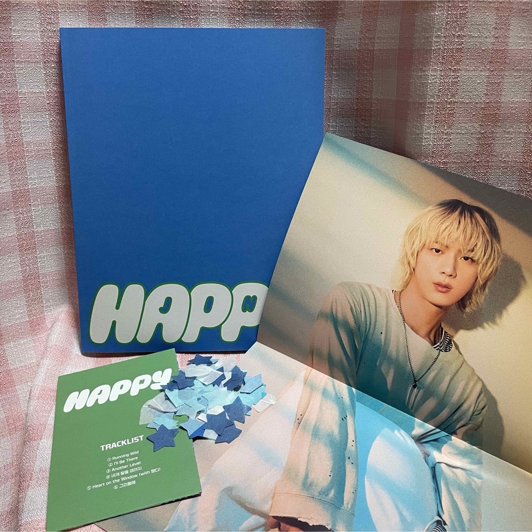 防弾少年団(BTS) - BTS JIN ジン HAPPY CD アルバム 緑 青 2形態セット