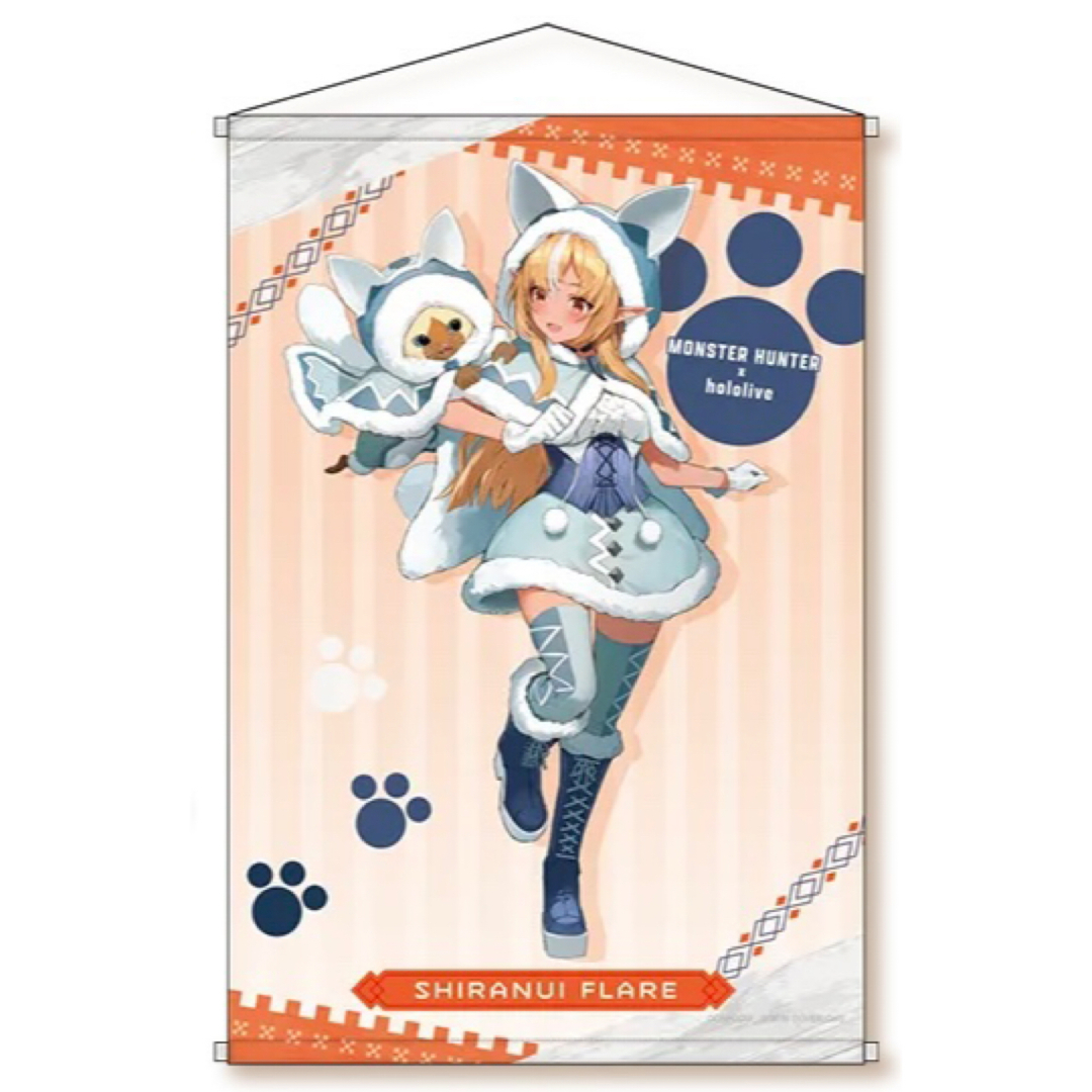 hololive - 【カプとれ限定】モンハン×ホロライブ タペストリー 全4種