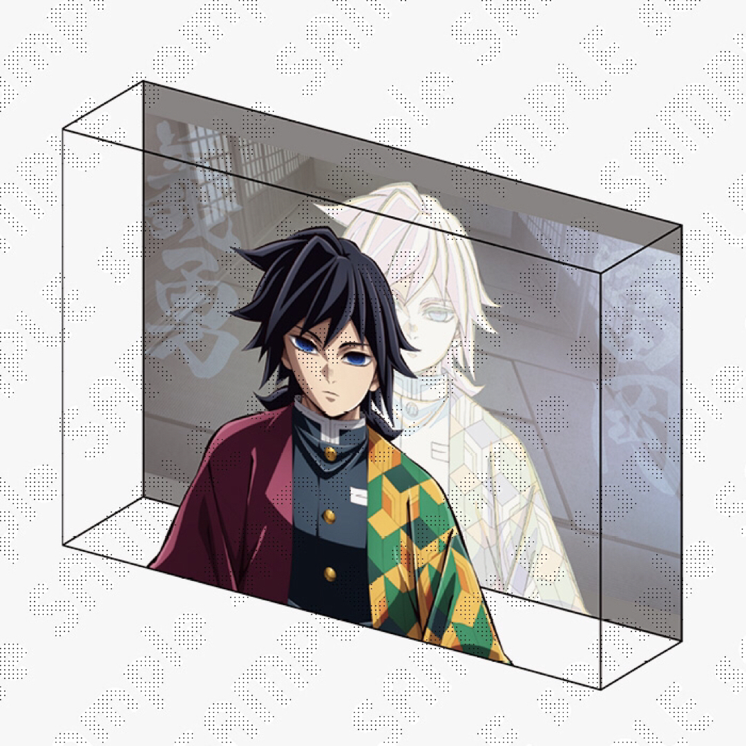 鬼滅の刃 KVアナザーカット 二層アクリルブロック 義勇 冨岡義勇の通販