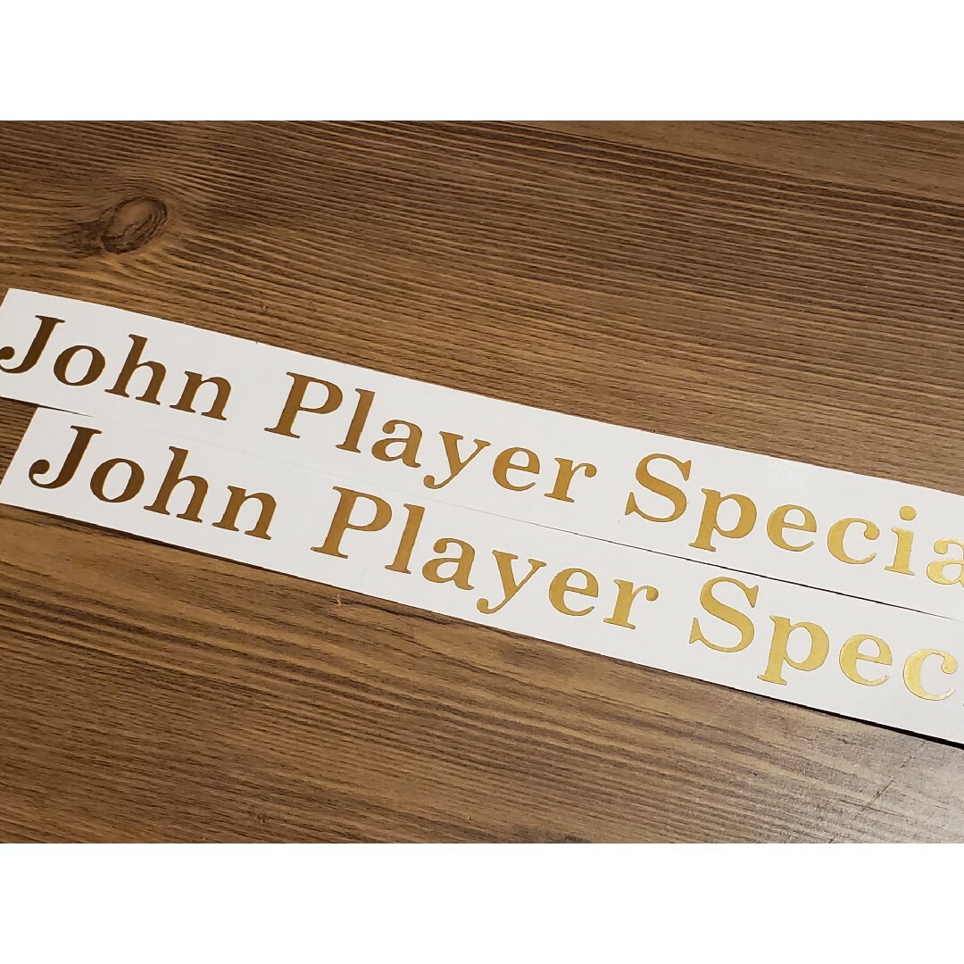 送料無料】John Player Special JPSカッティングステッカーの通販 by