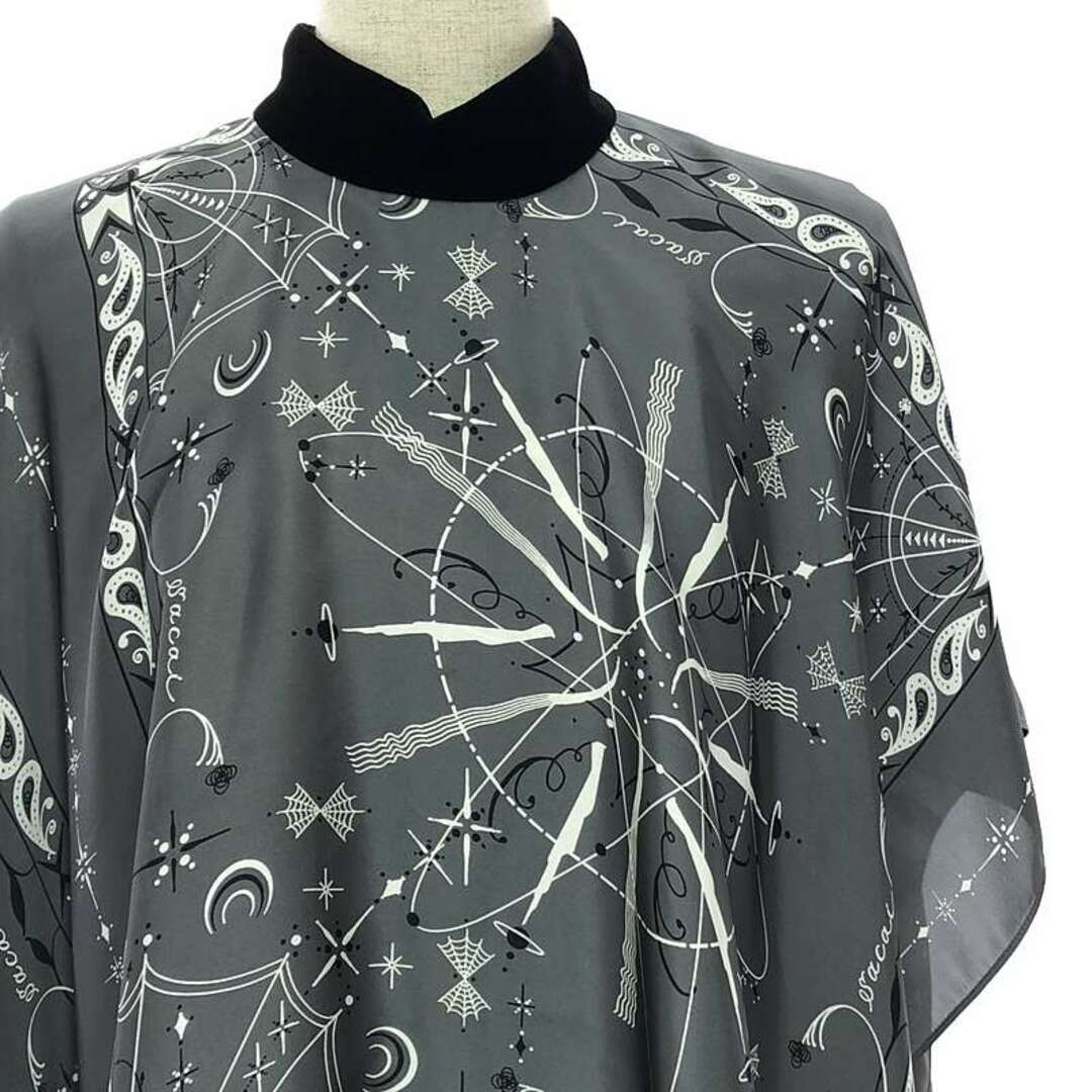 sacai - 【美品】 sacai / サカイ | × Dr. Woo / ドクターウー 総柄