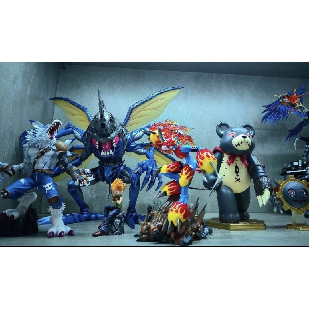 デジモン フレイドラモン 樹脂フィギュア ガレージキットの通販 by