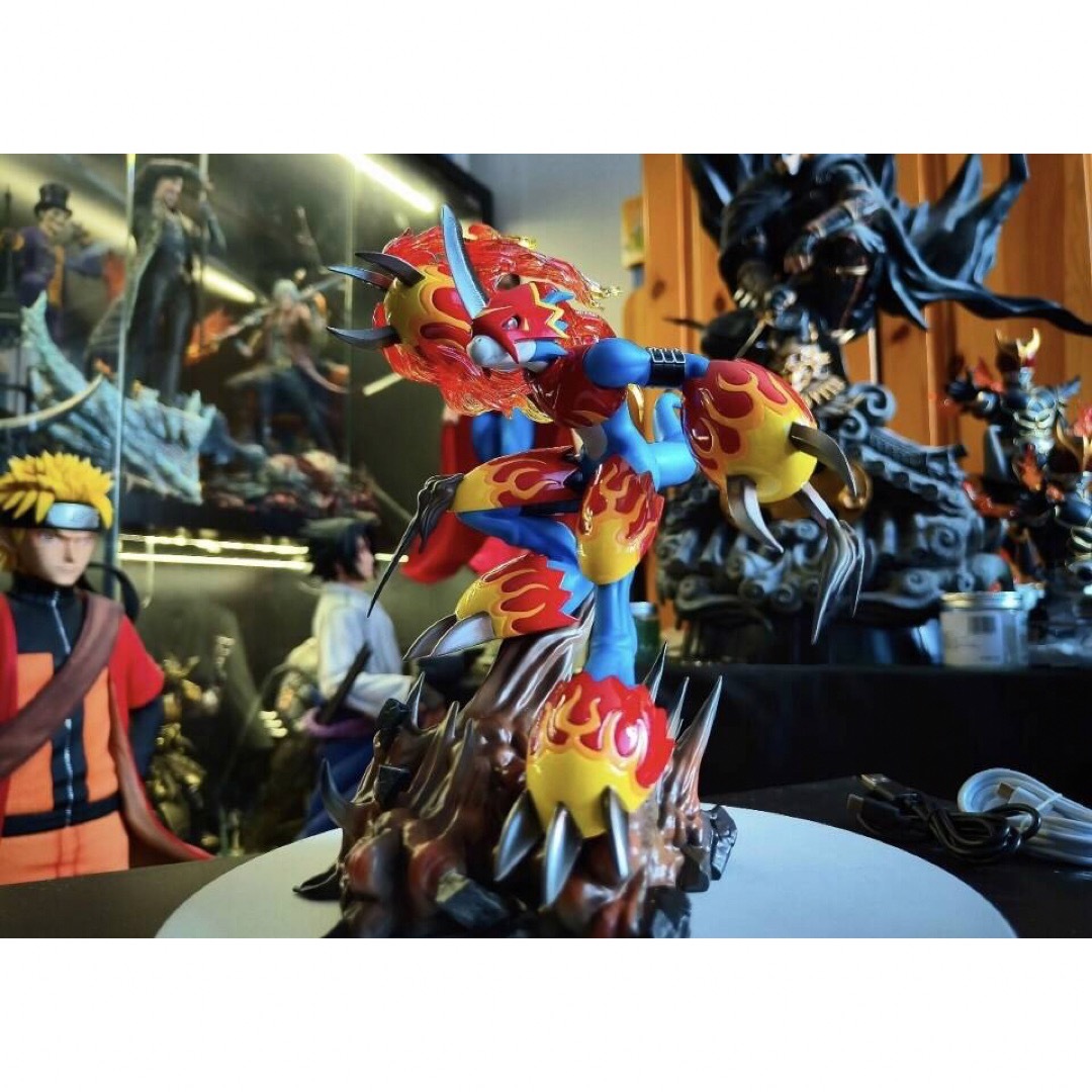 デジモン フレイドラモン 樹脂フィギュア ガレージキットの通販 by
