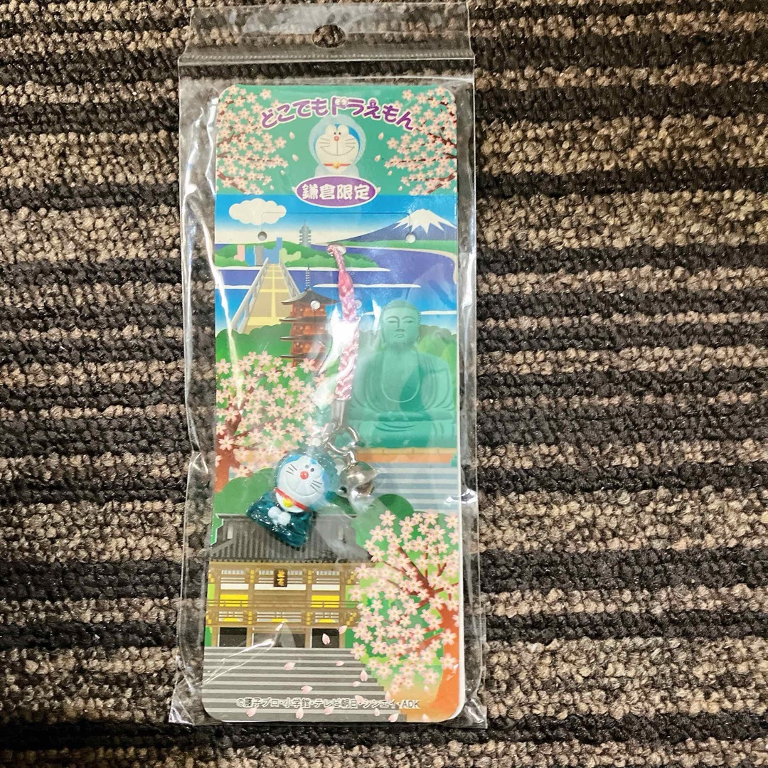 ドラえもん - どこでもドラえもん☆鎌倉限定☆大仏☆根付☆ストラップ
