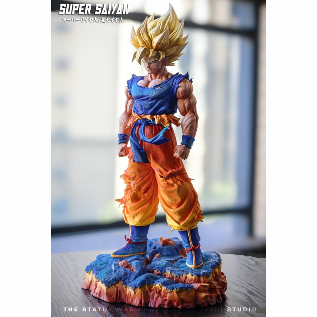 ドラゴンボール 超サイヤ人 孫悟空 ガレージキット フィギュア 1/6