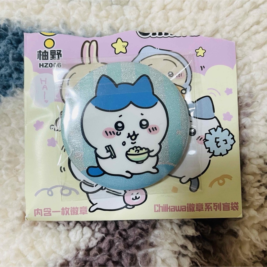 ちいかわ - ちいかわ ハチワレ 缶バッジの通販 by kii.'s shop