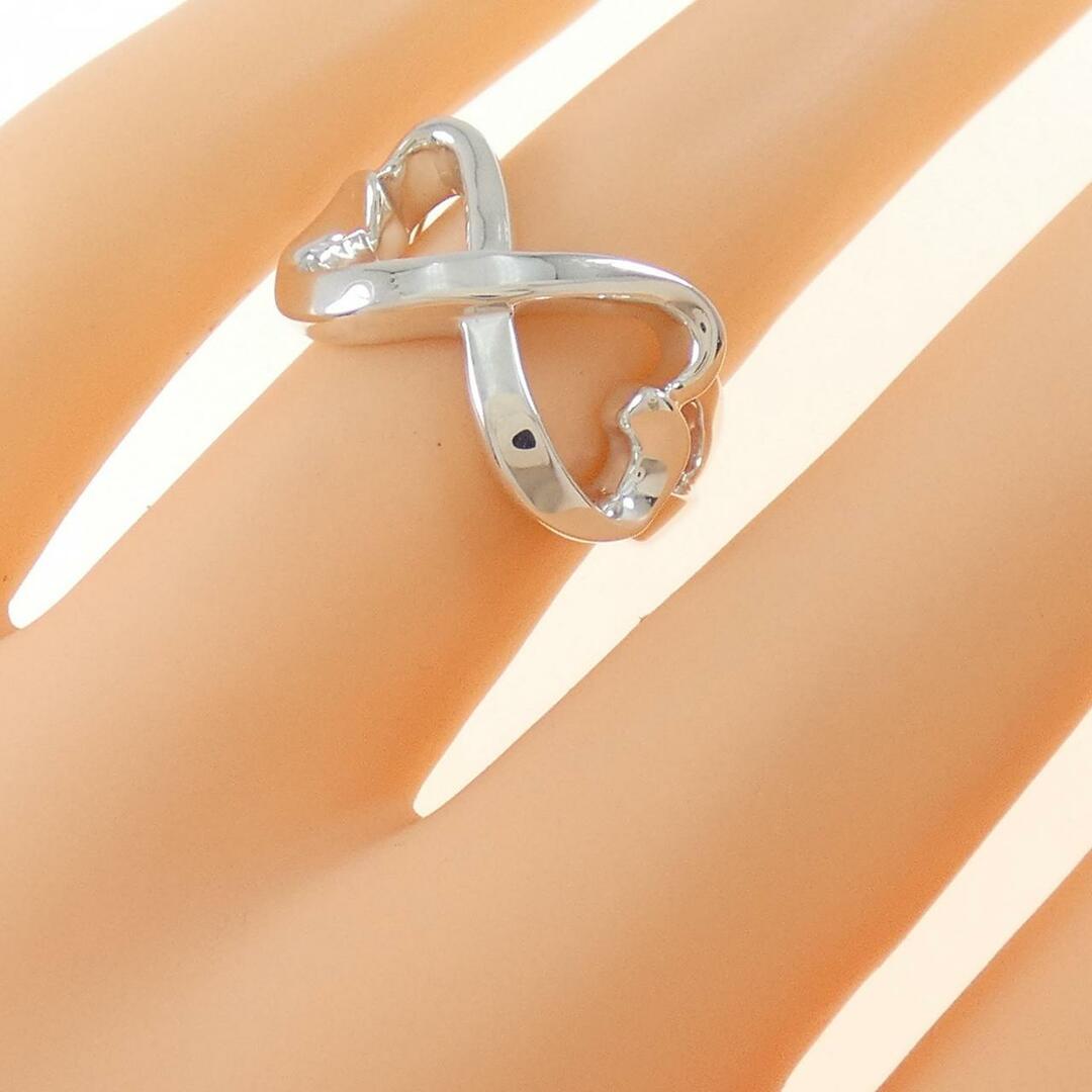 Tiffany & Co. - ティファニー ダブルラビングハート リングの通販 by