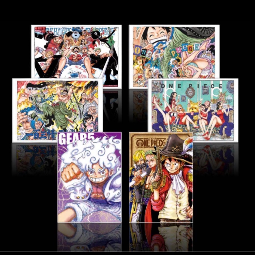 ONE PIECE メタルアートボード セット 6種