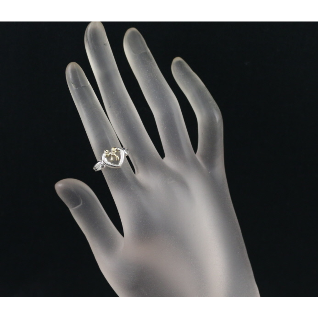 Tiffany & Co. - ティファニー リング ハートリボン 8.5号 シルバー