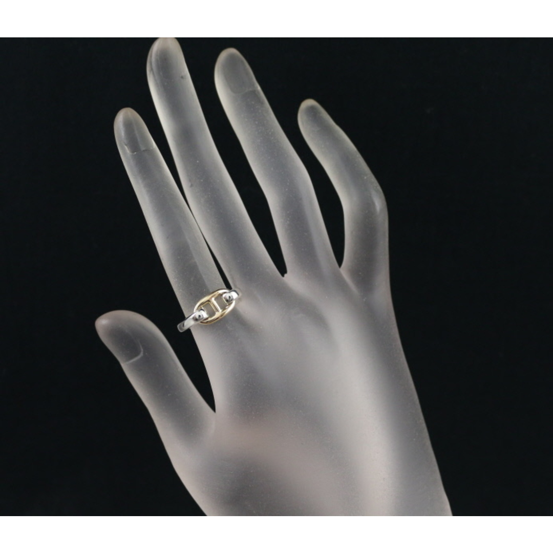 HERMES - エルメス リング シェーヌダンクル 51号 K18YG/シルバー800