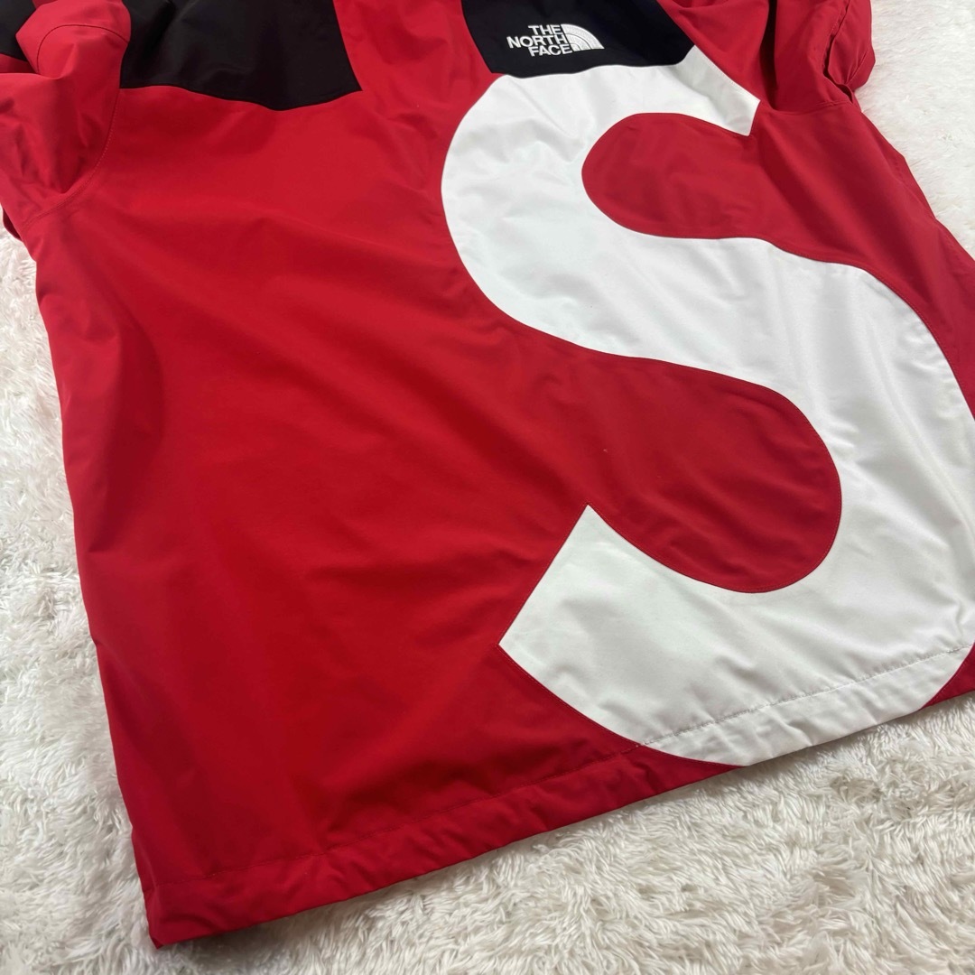 Supreme - 希少 supreme ノースフェイス S ロゴ 20aw レッド Lサイズの