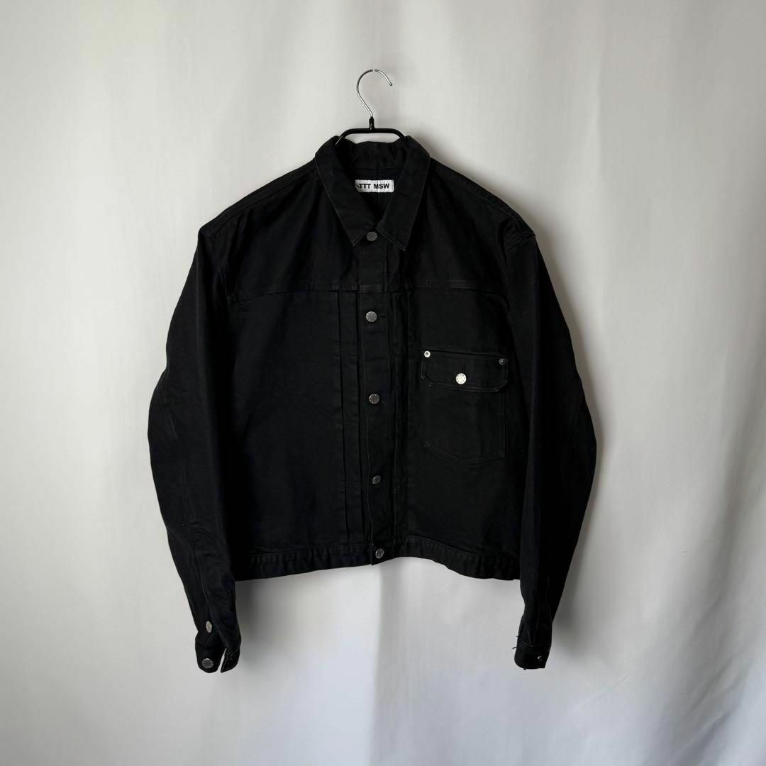 TTT_MSW - 【定価10万】TTT MSW Denim Jacket Black ジャケットの通販