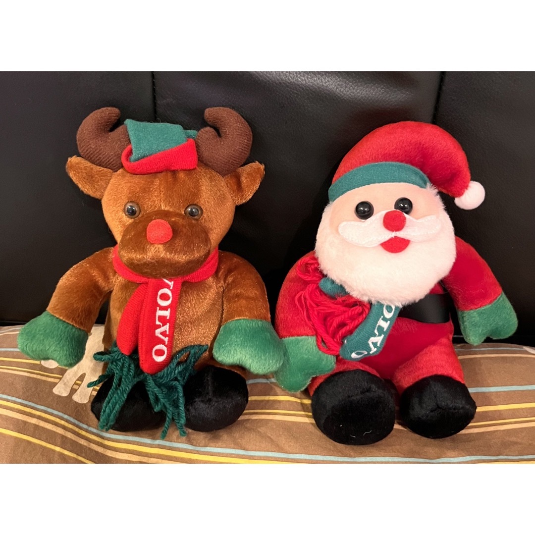 Volvo - クリスマス VOLVO ボルボ サンタクロース トナカイ ぬいぐるみ