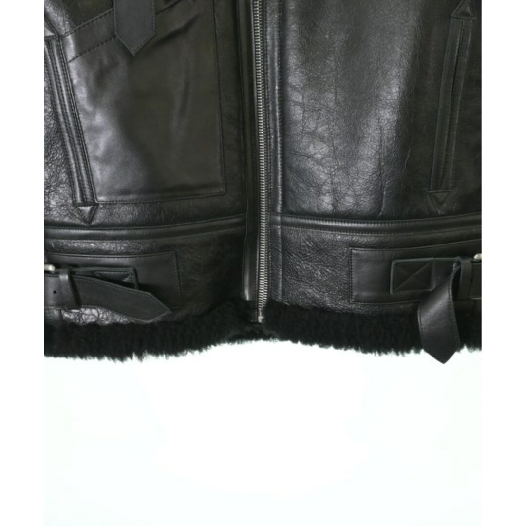 BALENCIAGA - BALENCIAGA バレンシアガ ライダース 38(S位) 黒 【古着
