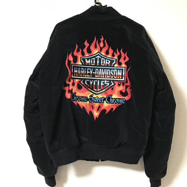 Harley Davidson - ☆ 美品 ハーレー ダビッドソン スカジャン 袖プリ