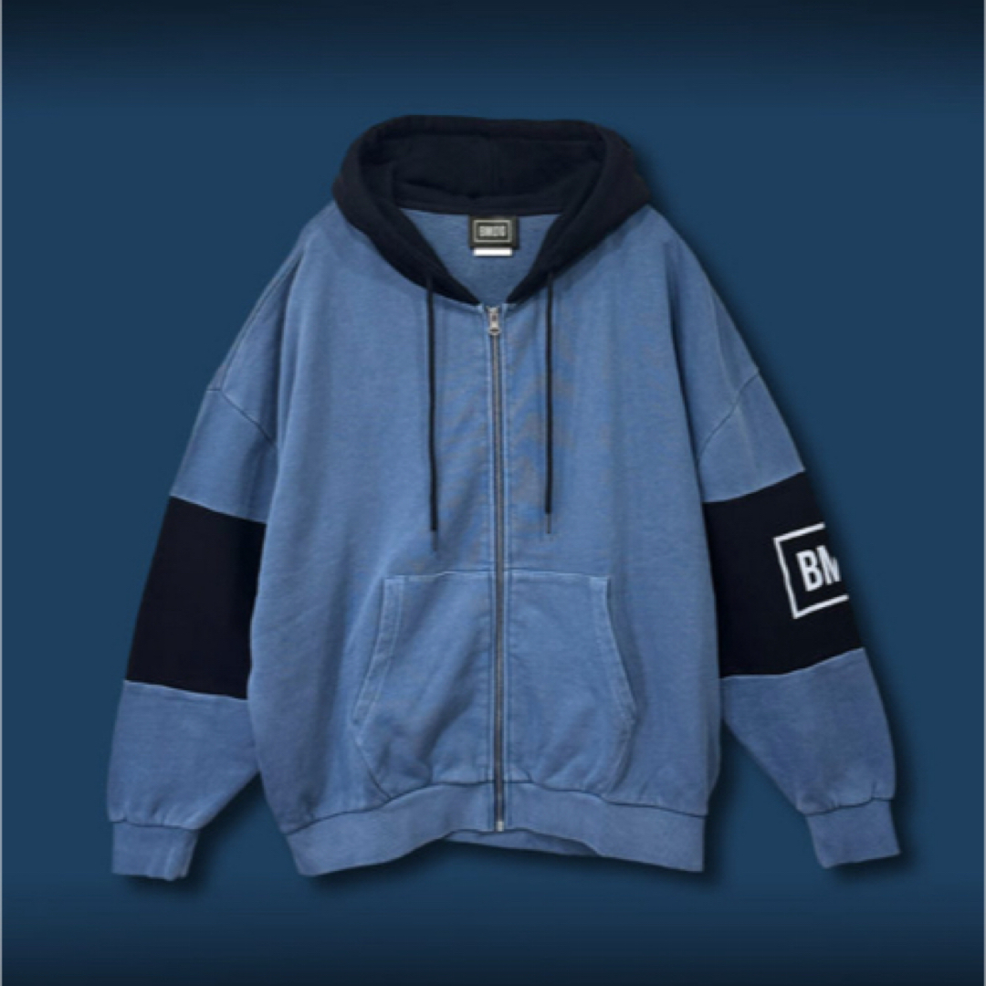 BE:FIRST - BMSG ツートンジップアップパーカー overの通販 by cattt's