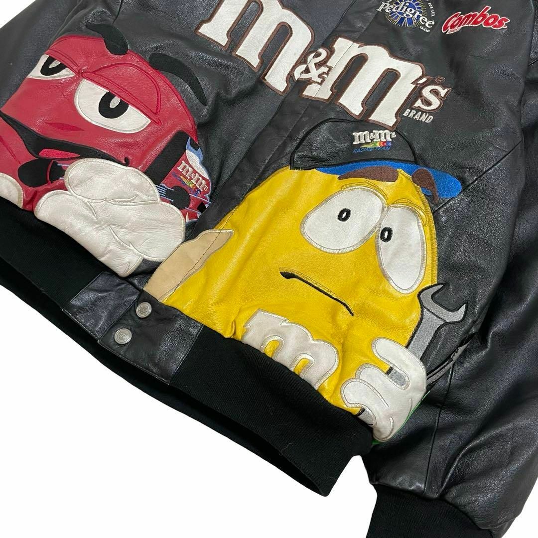 M&M - 希少 m&ms エムアンドエムズ レザージャケット 90s 肉厚の通販