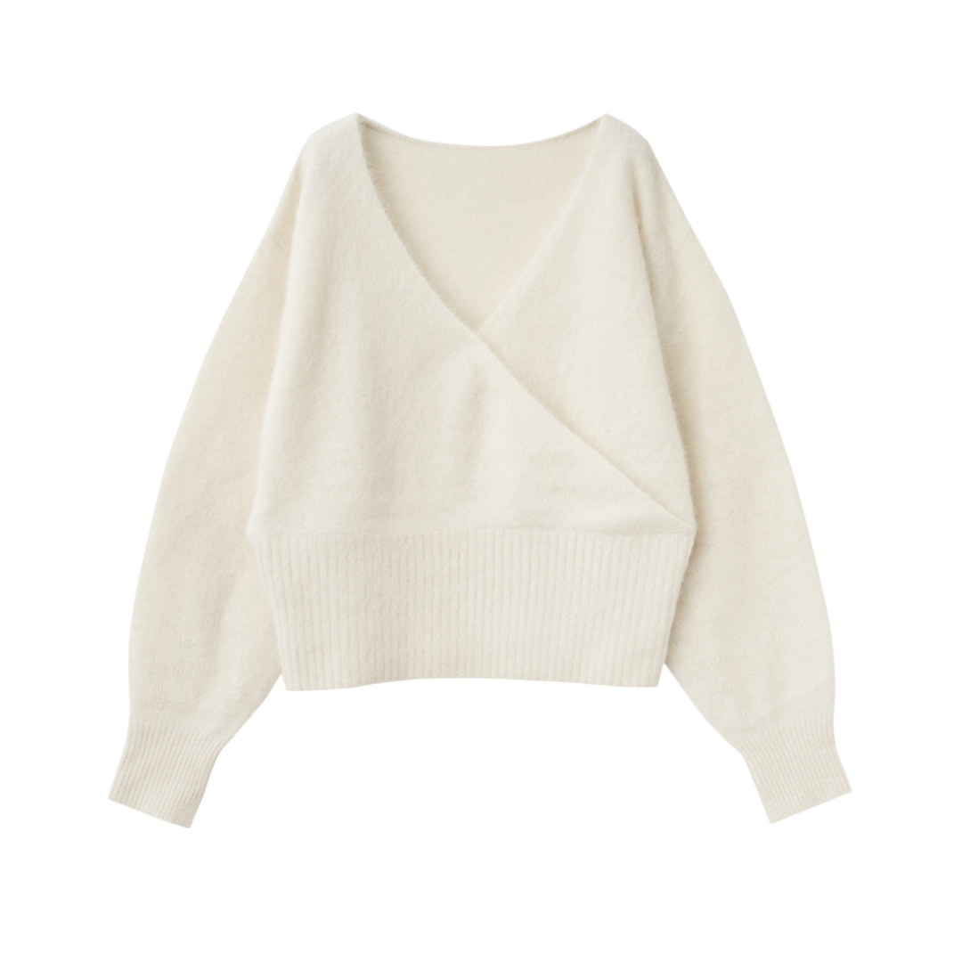 COCO DEAL - Aimeine(エメイン)⭐︎ フォックスカシミヤオフショル2way