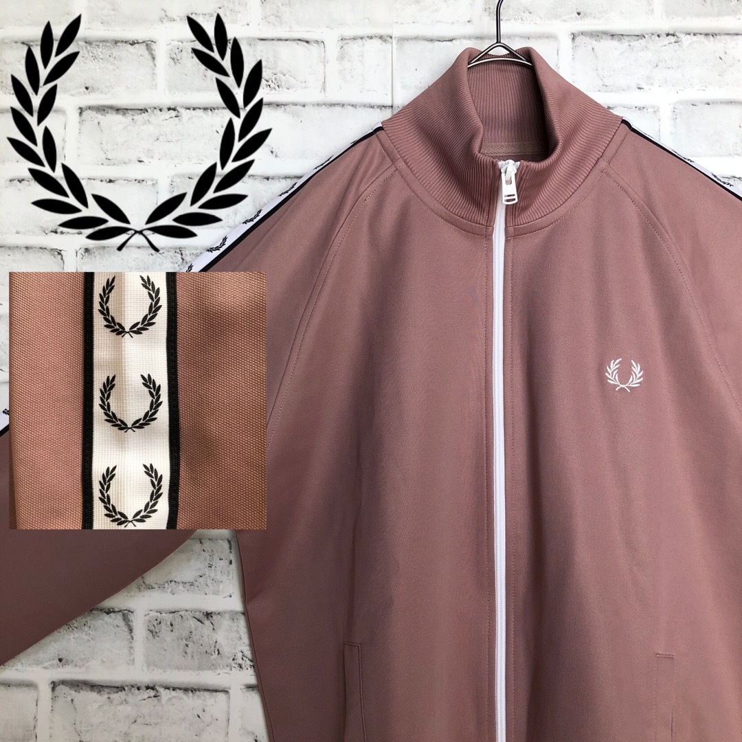 FRED PERRY - 希少モカブラウン⭐️Fred Perry トラックジャケット M