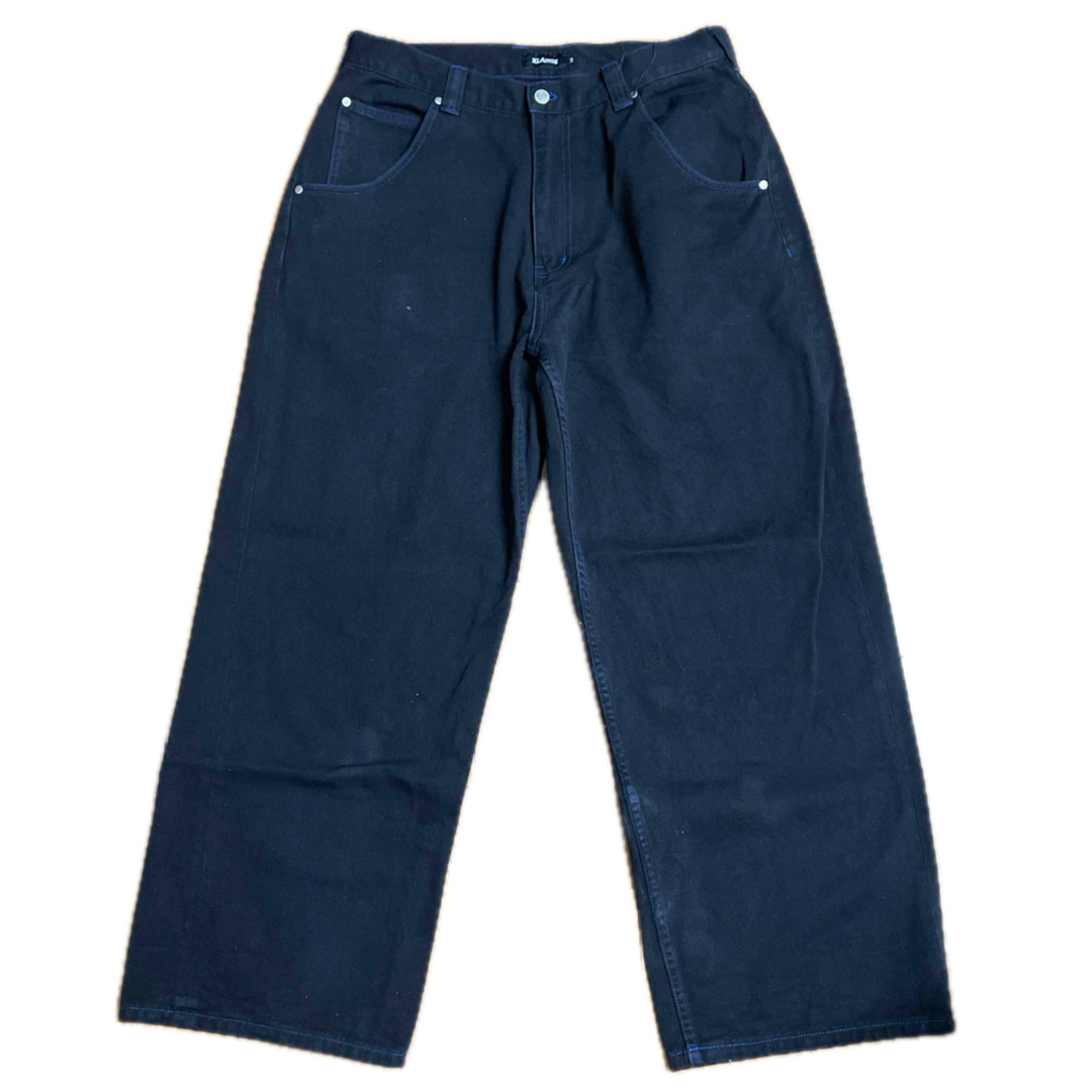 XLARGE - X-LARGE 黒デニムパンツ ピエロ 刺繍 34の通販 by 【断捨離