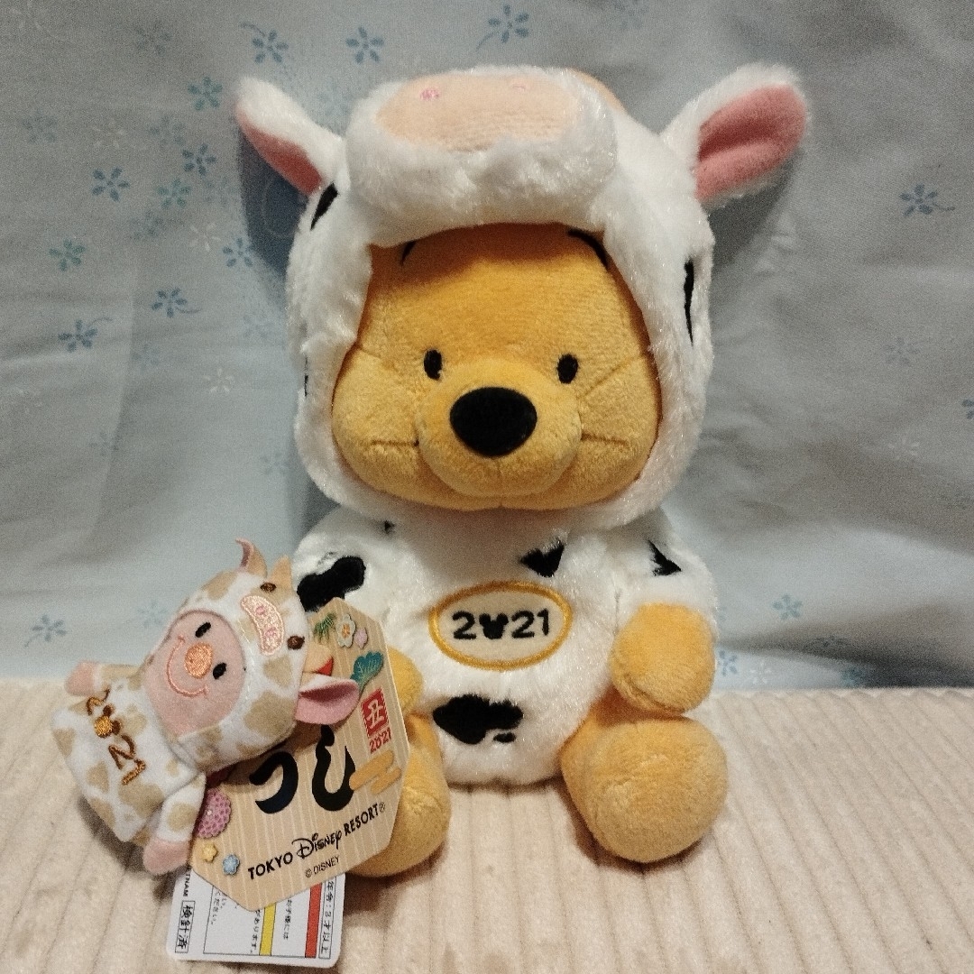 Disney - 4 12/11 ディズニーストア プーさん 干支 丑 うし 2021