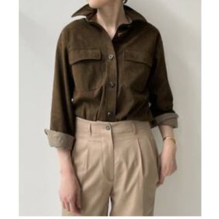 L'Appartement DEUXIEME CLASSE（スエード ・ シャツ/ブラウス(長袖/七