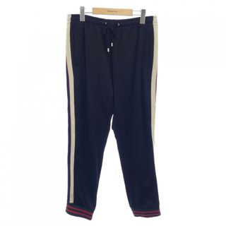 グッチ×ノースフェイス21SS シェリーラインロゴスウェットパンツ