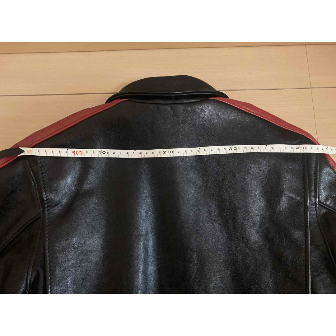 schott - 【美品】schott【36】441 米国製シングルライダース 牛革