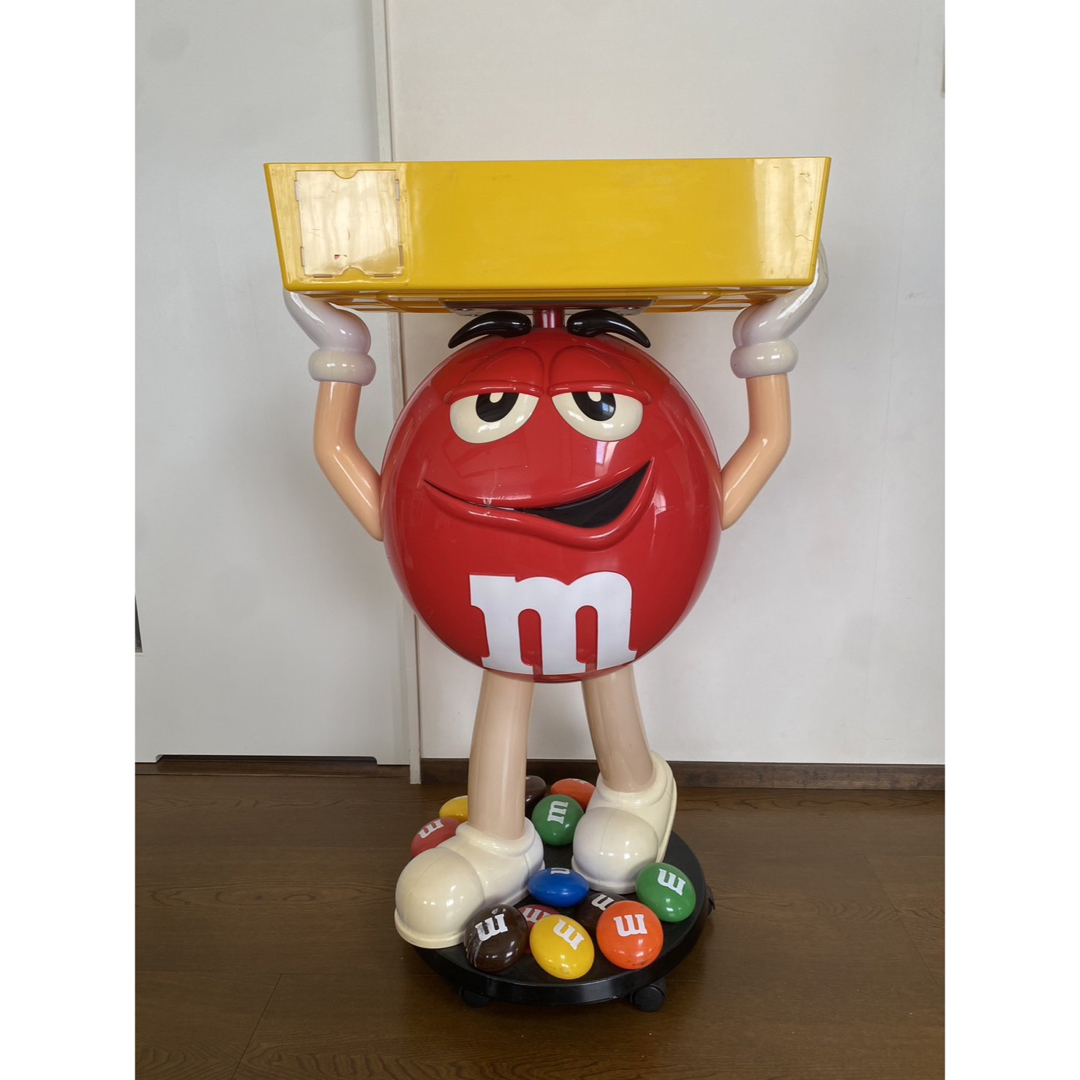 m&m&m's - m&m's 販促用ディスプレイ等身大フィギュア 置物 非売品 激