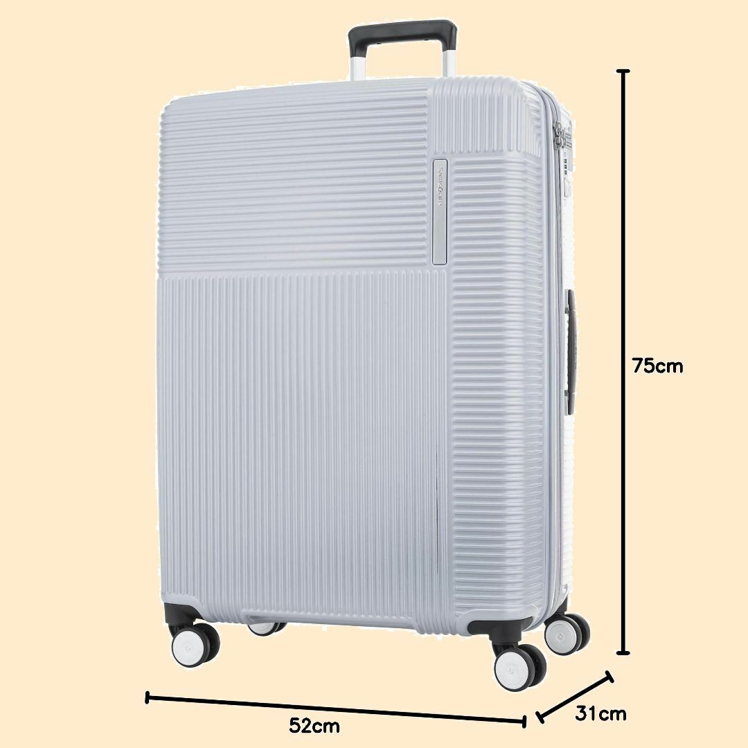 色:シルバー】[サムソナイト] スーツケース スピナー レクサ 75/28 エ
