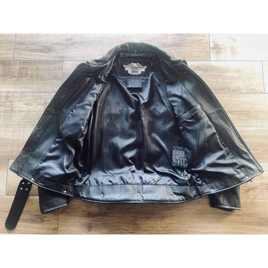 Harley Davidson - 【美品】 背中レア刺繍 ハーレー ダビッドソン 純正