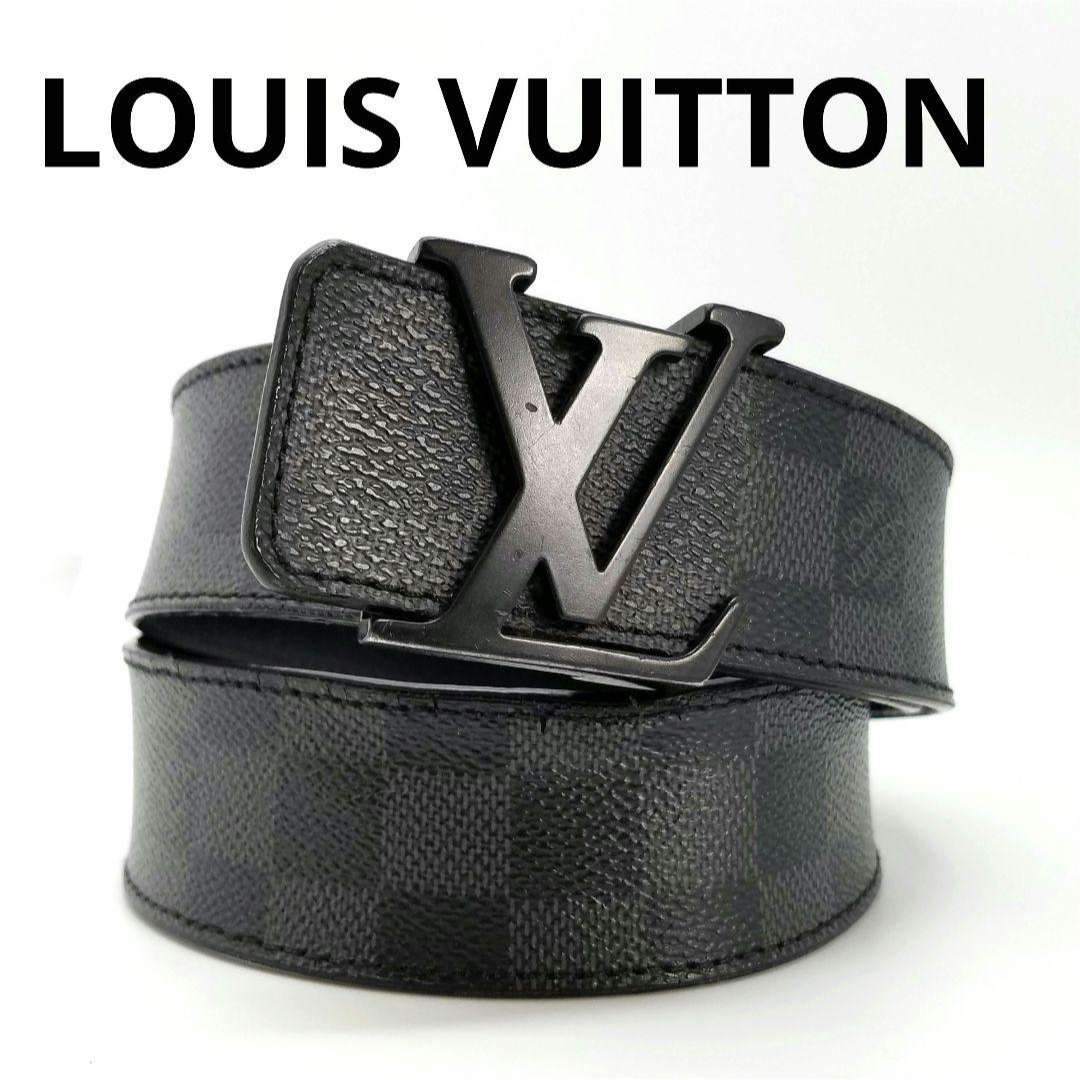 LOUIS VUITTON - LOUIS VUITTON ダミエ ベルト グラフィット ルイ
