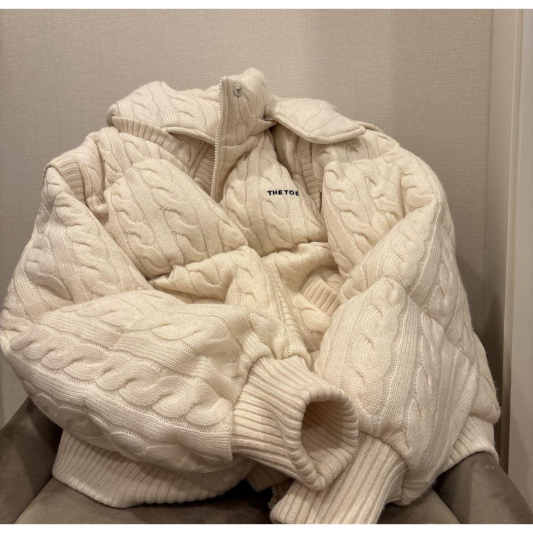 専用です THE TOE ダウンジャケット ホワイトの通販 by ⋆* ｜ラクマ