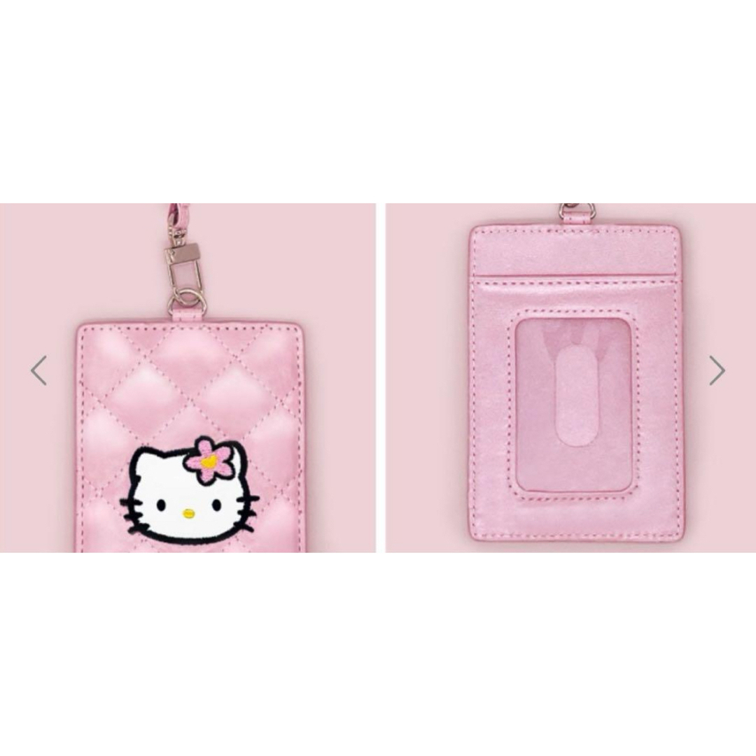 サンリオ - サンリオ キティ ピンク 首かけ財布 パスケース 定期 韓国