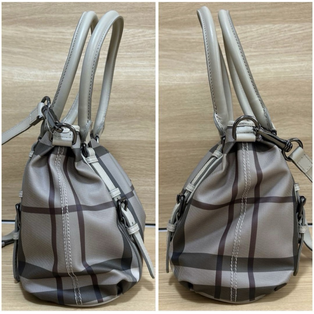 BURBERRY - 訳あり未使用 BURBERRY ノバチェック ハンドバッグ 2way