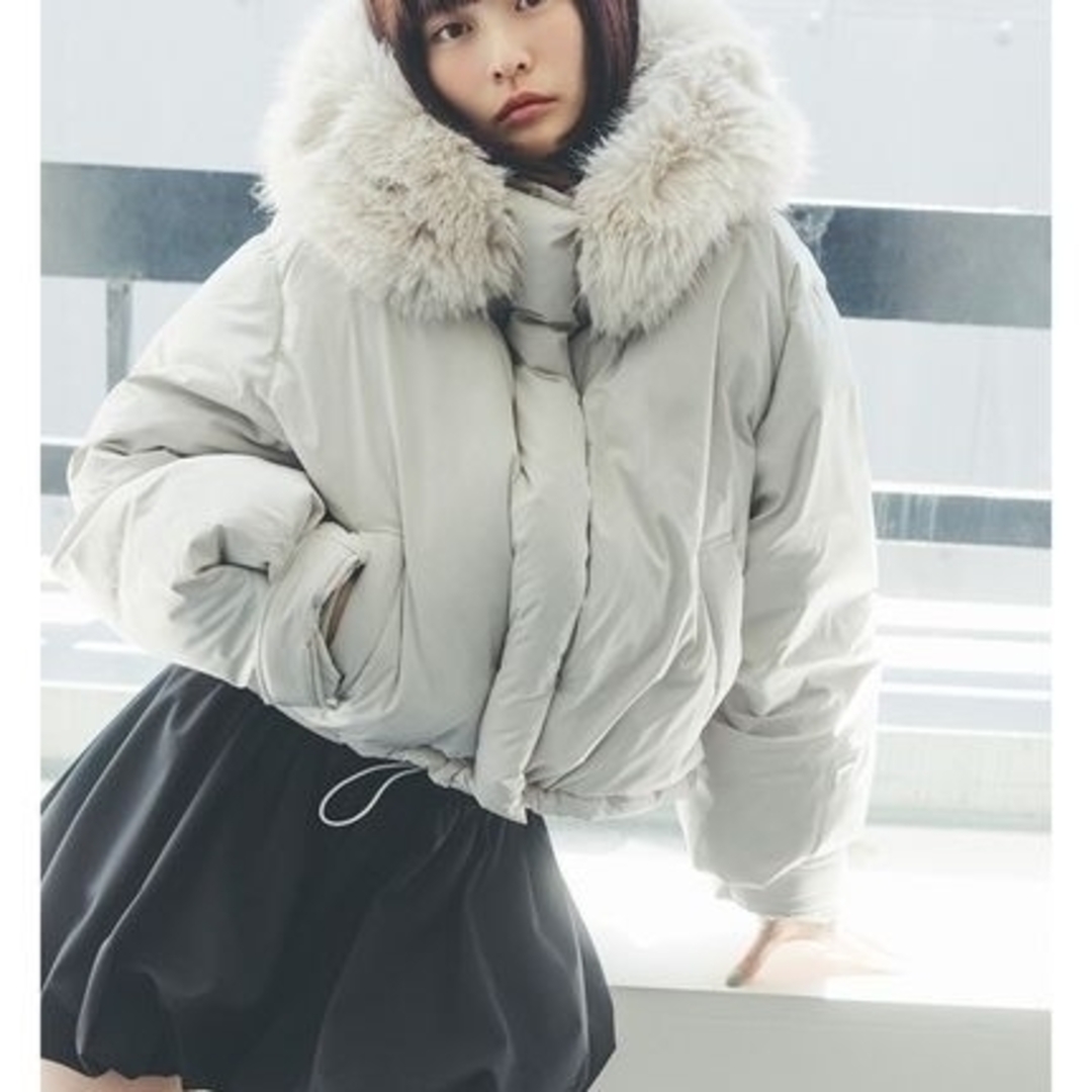 SNIDEL - 18日迄みい様専用 新品 SNIDEL フードファーショートダウン