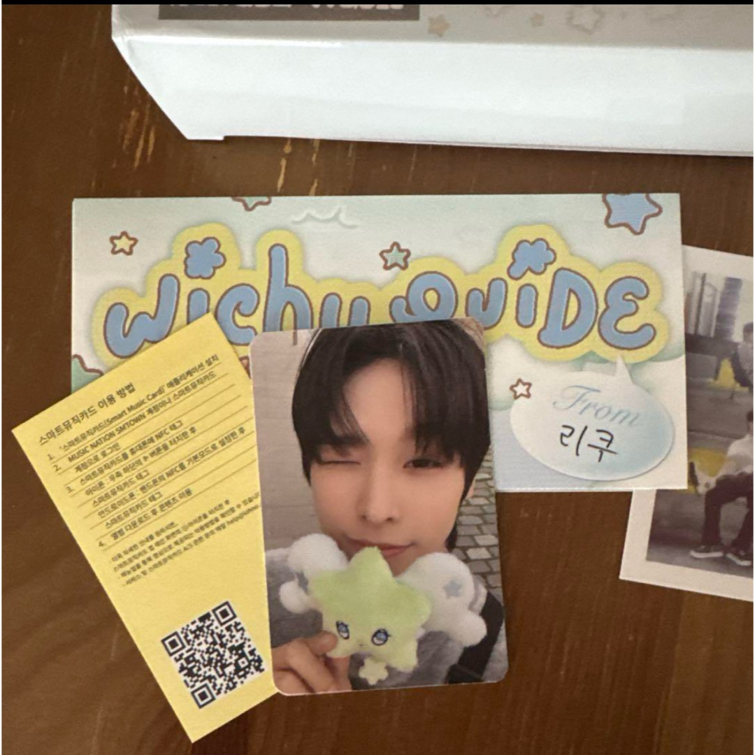 NCT - nct wish wichu ウィチュ リク トレカ ポラロイド(黒)の通販 by