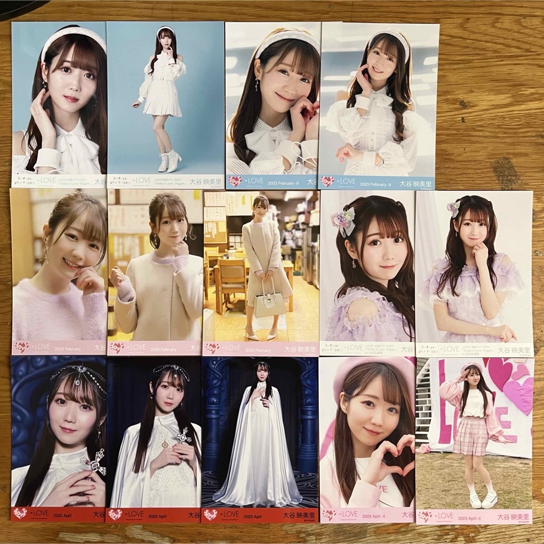 LOVE イコラブ 大谷映美里 生写真 123枚 まとめ売り ほぼコンプの通販
