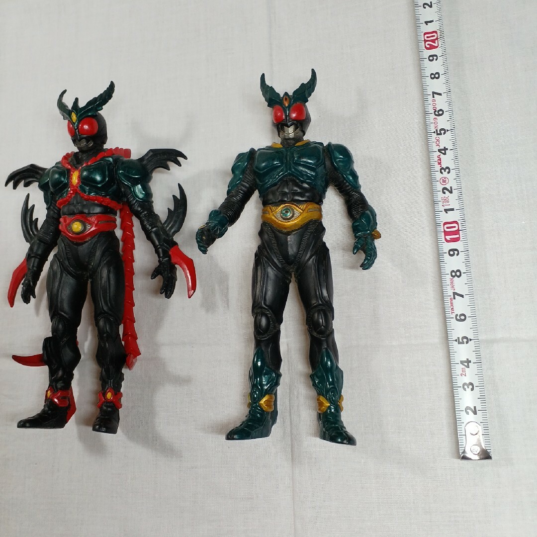 BANDAI - 仮面ライダー アギト クウガ ソフビ フィギュア 当時もの7体