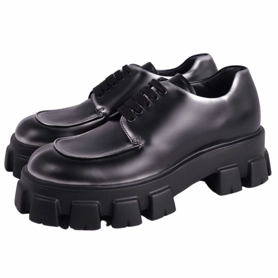 PRADA - 未使用 プラダ PRADA レザーシューズ ダービーシューズ