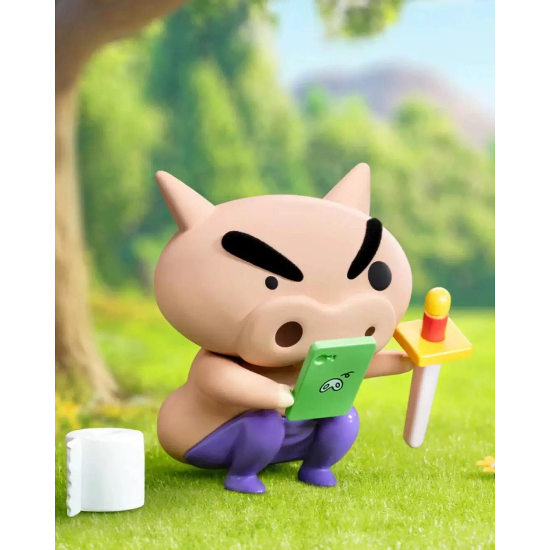 クレヨンしんちゃん 海外限定 ブリブリ左衛門 フィギュア セットの通販